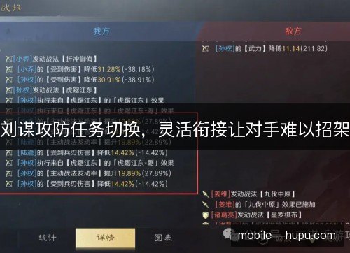 刘谋攻防任务切换，灵活衔接让对手难以招架