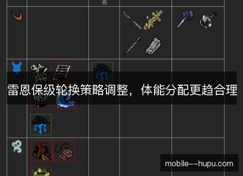 雷恩保级轮换策略调整，体能分配更趋合理
